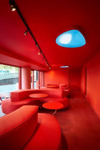 Posezení v ubytování Hotel Not Hotel Rotterdam