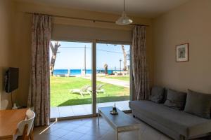 Posezení v ubytování Brunello Seaside Apartments