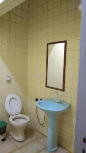 Vonios kambarys apgyvendinimo įstaigoje Hotel Brasil