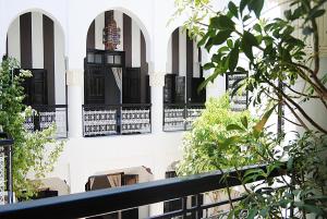 Balcon ou terrasse dans l'établissement Riad Hayane