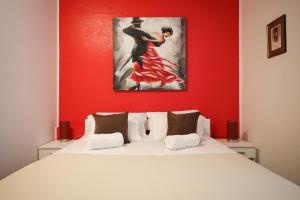 Posteľ alebo postele v izbe v ubytovaní Rooms Goga