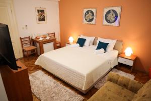 Posteľ alebo postele v izbe v ubytovaní Rooms Goga + 37 fotografií