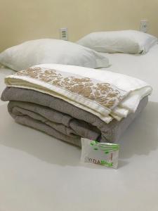 Ένα ή περισσότερα κρεβάτια σε δωμάτιο στο Porto Seguro Hotel - Porto Velho