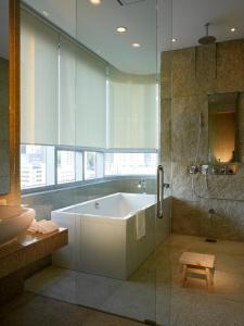 Koupelna v ubytování Daegu Grand Hotel