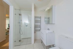 Koupelna v ubytování Sun terrace mini penthouse Bestern