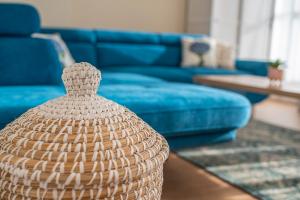 Posezení v ubytování Sun terrace mini penthouse Bestern