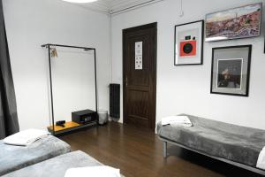 Postel nebo postele na pokoji v ubytování Traveller House