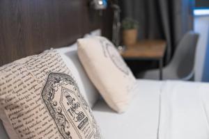 Postel nebo postele na pokoji v ubytování Traveller House