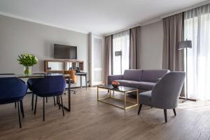 Een TV en/of entertainmentcenter bij Radisson Blu, Basel
