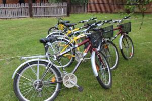 Jazda na bicykli v okolí ubytovania Gospodarstwo Agroturystyczne Bobrowa Zagroda