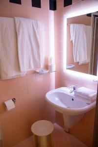 Koupelna v ubytování Hotel Garnì Villa Fontana