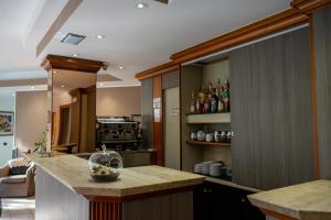 Kuchyň nebo kuchyňský kout v ubytování Hotel Garnì Villa Fontana