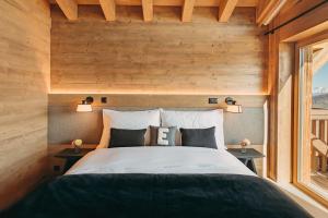 Voodi või voodid majutusasutuse Eringer Hotel toas