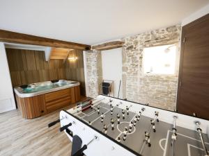 Koupelna v ubytování Gîte de Crémieu
