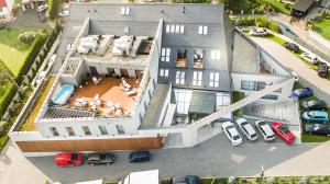 Letecký snímek ubytování Hotel Limanova