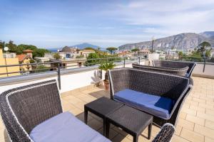 Un balcón o terraza de Hotel La Pergola