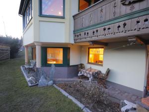 Budynek, w którym mieści się apartament