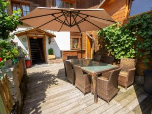 Patio alebo iná vonkajšia časť ubytovania Apartment Helmreich-3 by Interhome