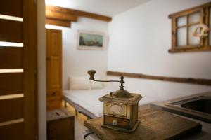 Kuchyňa alebo kuchynka v ubytovaní Pajta Apartman