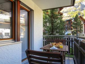 Balkón nebo terasa v ubytování Apartment Sungold-1 by Interhome