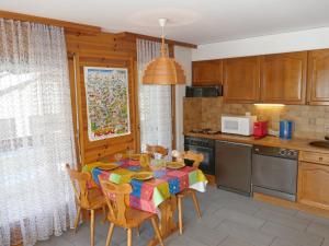 Küche/Küchenzeile in der Unterkunft Apartment Baccara A1