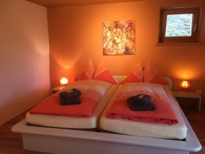 Un pat sau paturi într-o cameră la Holiday Home Casa Anna by Interhome