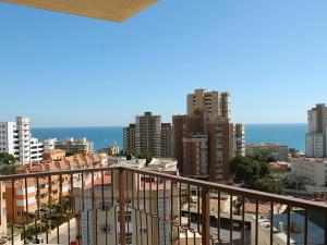 a view of a city from a balcony at Apartment Las Cinco Torres by Interhome in El Campello