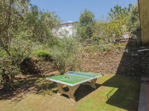 モンティニョーゾにあるHoliday Home Luca by Interhomeの庭の芝生に座る卓球台
