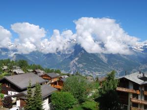 Splošen pogled na gorovje oz. razgled na gore, ki ga ponuja apartma