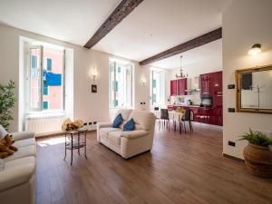 Kuchyň nebo kuchyňský kout v ubytování Tedea Apartment