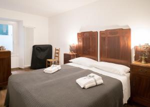 Postel nebo postele na pokoji v ubytování Tedea Apartment