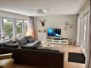 TV a/nebo společenská místnost v ubytování Holiday Home Mimi by Interhome + 12 fotografií