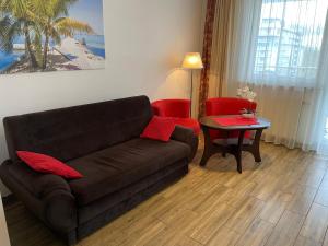 Posedenie v ubytovaní Apartament 454 w hotelu Diva