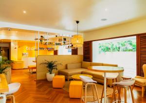Posezení v ubytování Bloom Hotel - Juhu