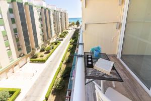 Balkón alebo terasa v ubytovaní Sea & Wave Mendoza Apartment