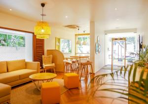 Posezení v ubytování Bloom Hotel - Juhu
