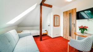 Telewizja i/lub zestaw kina domowego w obiekcie Karkonoski SPA - Bufet mini All Inclusive gratis!