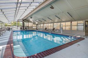 a large swimming pool in a large building at Comfort Inn Hamburg Area I-75 Lexington in Lexington