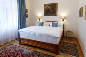 Posteľ alebo postele v izbe v ubytovaní Parkhotel Vrbno