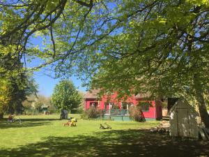Zahrada ubytování Ferienhaus 1 _ Ferien im Gutspark