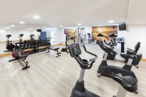 Posilňovňa alebo fitness centrum v ubytovaní Sol Barbacan