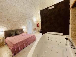 A bed or beds in a room at Antico Corso 74