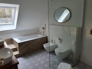 Kúpeľňa v ubytovaní Parkhotel Vrbno