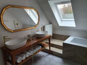 Kúpeľňa v ubytovaní Parkhotel Vrbno
