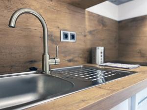 Kuchyňa alebo kuchynka v ubytovaní Ferienwohnung Sunhill