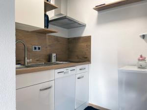 Kuchyňa alebo kuchynka v ubytovaní Ferienwohnung Sunhill