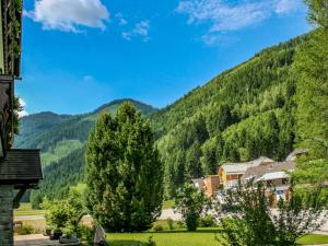 a village in the mountains with trees at Apartment Almsommer by Interhome in Donnersbachwald
