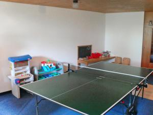 達沃斯的住宿－Apartment Parkareal - Utoring-8 by Interhome，乒乓球桌,带乒乓球桌的房间