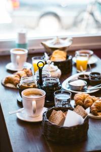 Frukostalternativ för gäster på Newen Bed & Breakfast