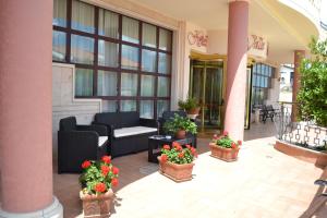 Balkón nebo terasa v ubytování Hotel Valle Rossa